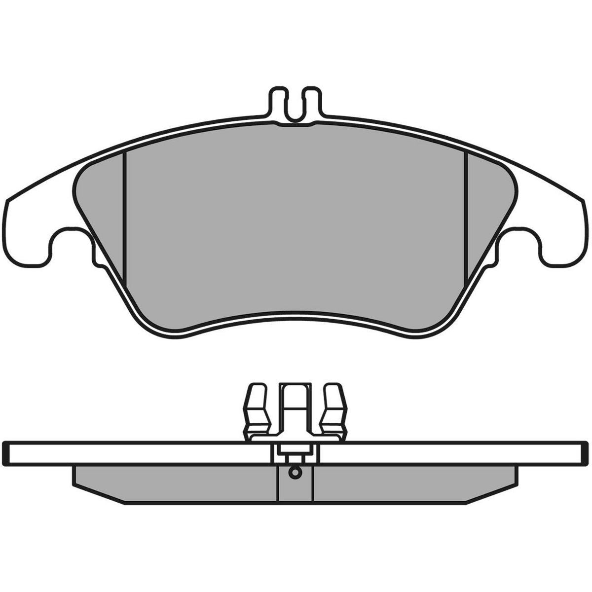 MEYLE Brake Pad Set 025 243 1019/PD