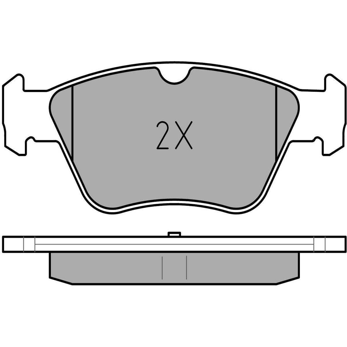 MEYLE Brake Pad Set 025 216 6419/PD