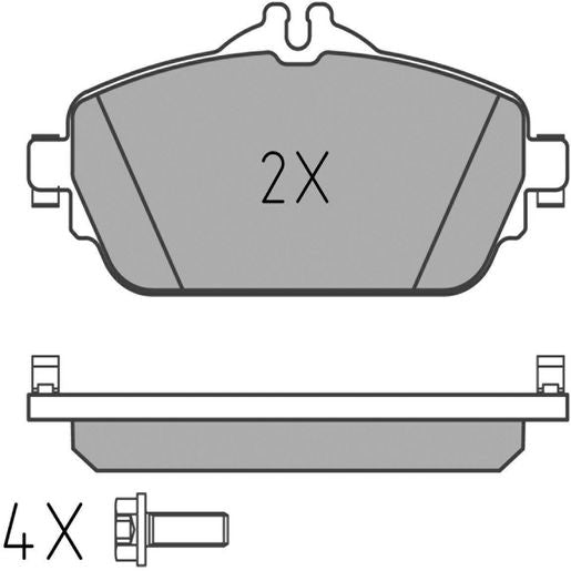 MEYLE Brake Pad Set 025 220 3219/PD