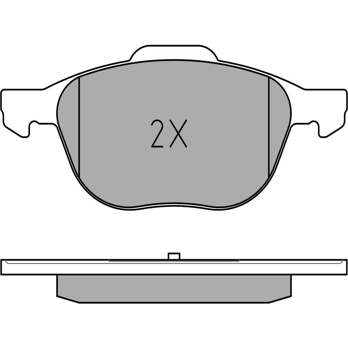 MEYLE Brake Pad Set 025 237 2318/PD