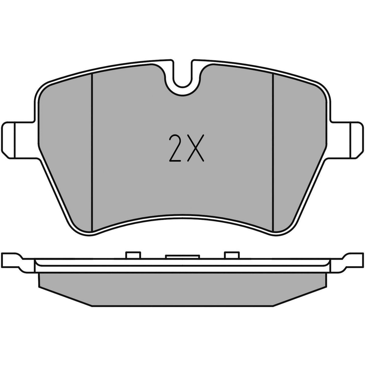 MEYLE Brake Pad Set 025 239 8418/PD