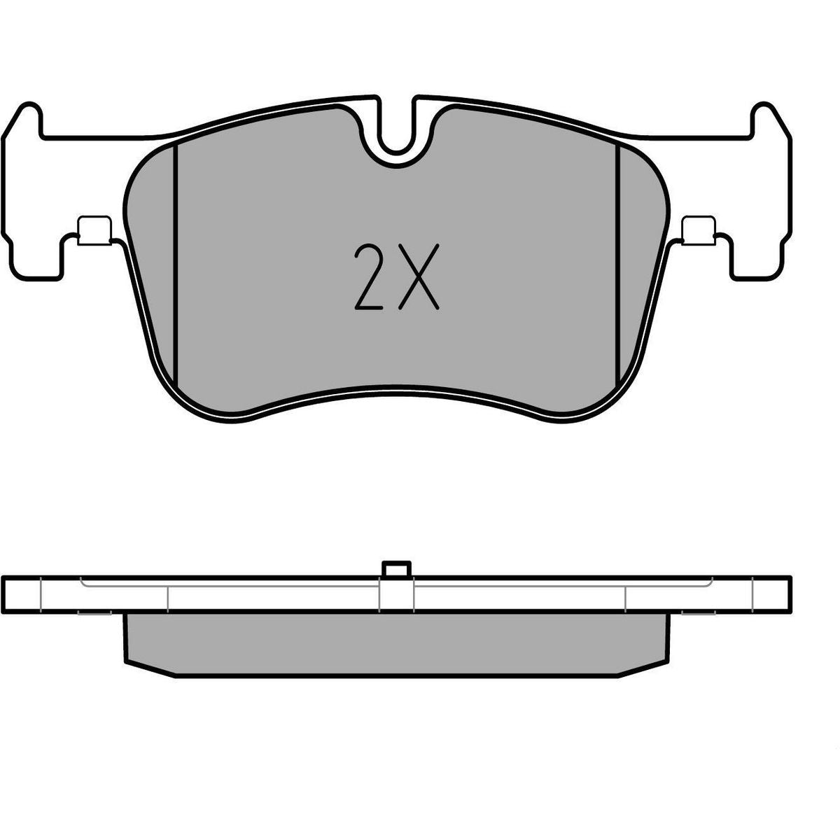 MEYLE Brake Pad Set 025 250 1418/PD