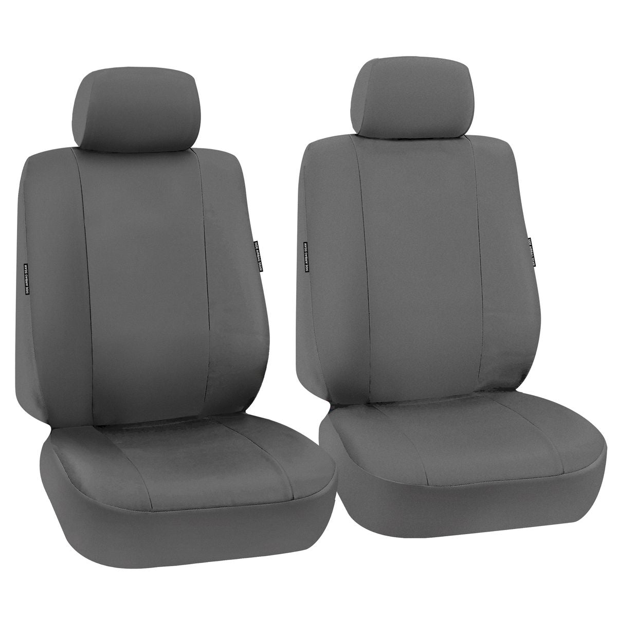 True Fit Tailored Fit Front Car Seat Covers Canvas, Grey - Pair CFORRANP703F