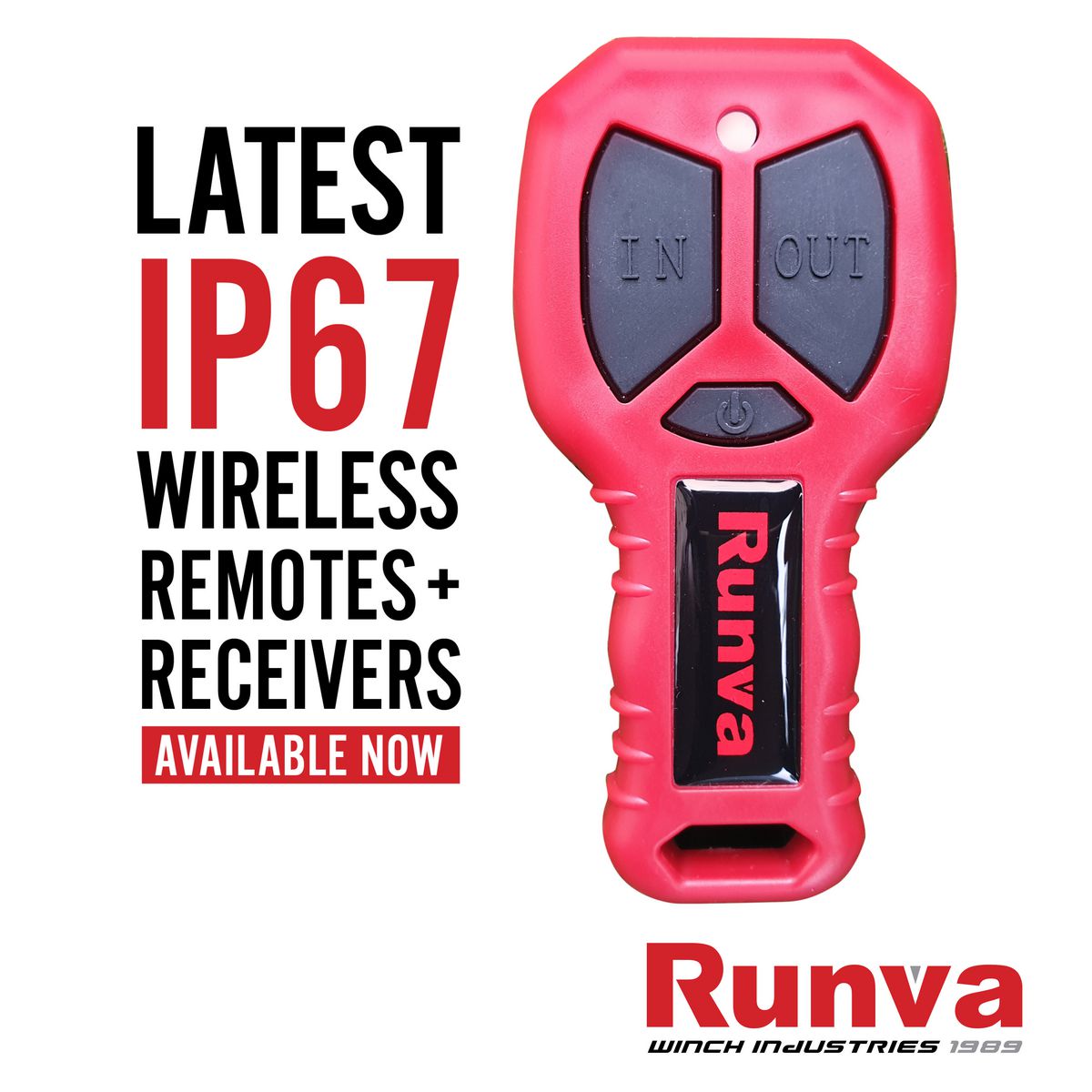 Runva ATV/4X4 Hydraulic Wireless Remote Control Kit IP67 WIRELESSATVP
