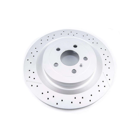 DBA En-Shield HC Drilled Dimpled Brake Rotor Single 345mm Rear DBA3361EXDS