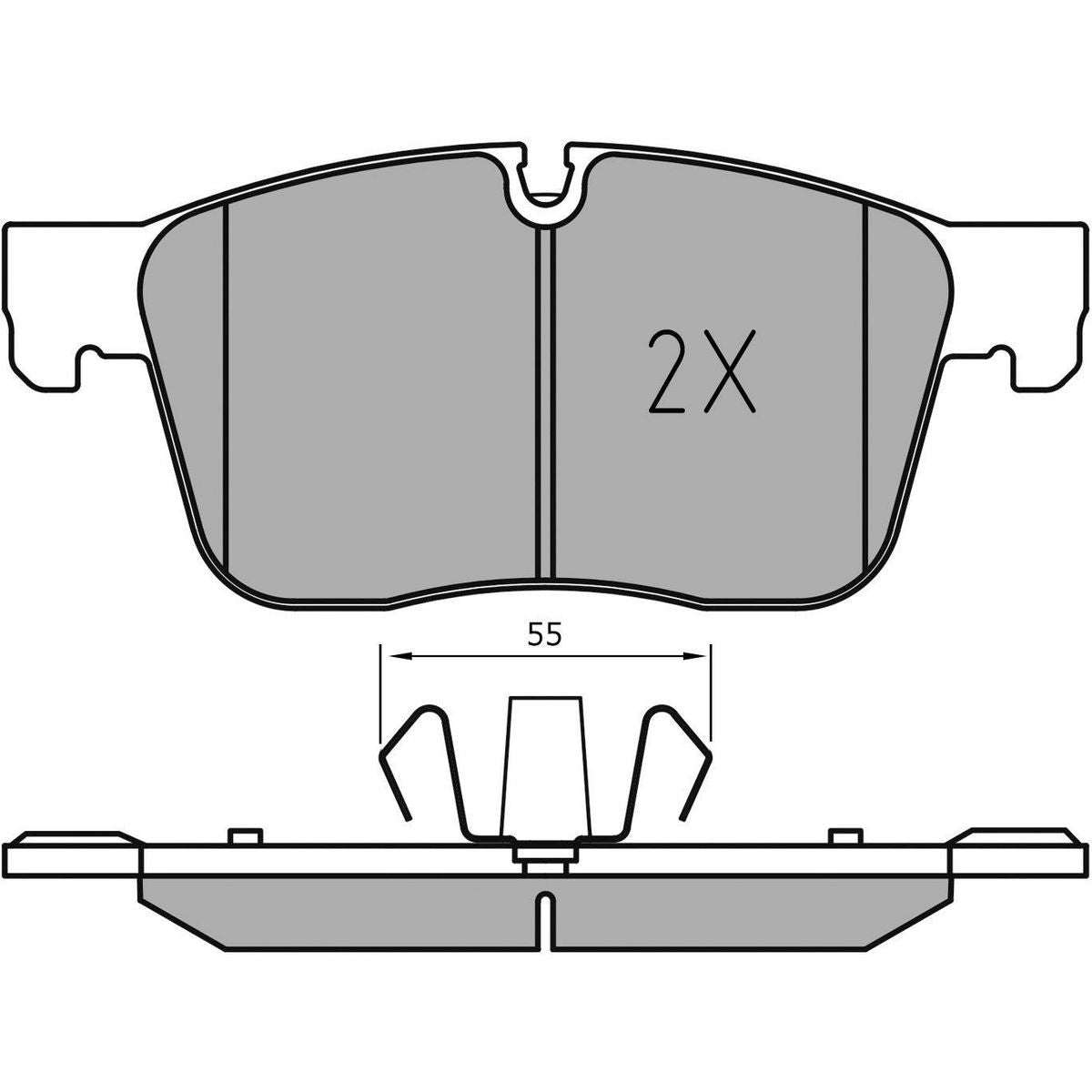 MEYLE Brake Pad Set 025 223 0218/PD