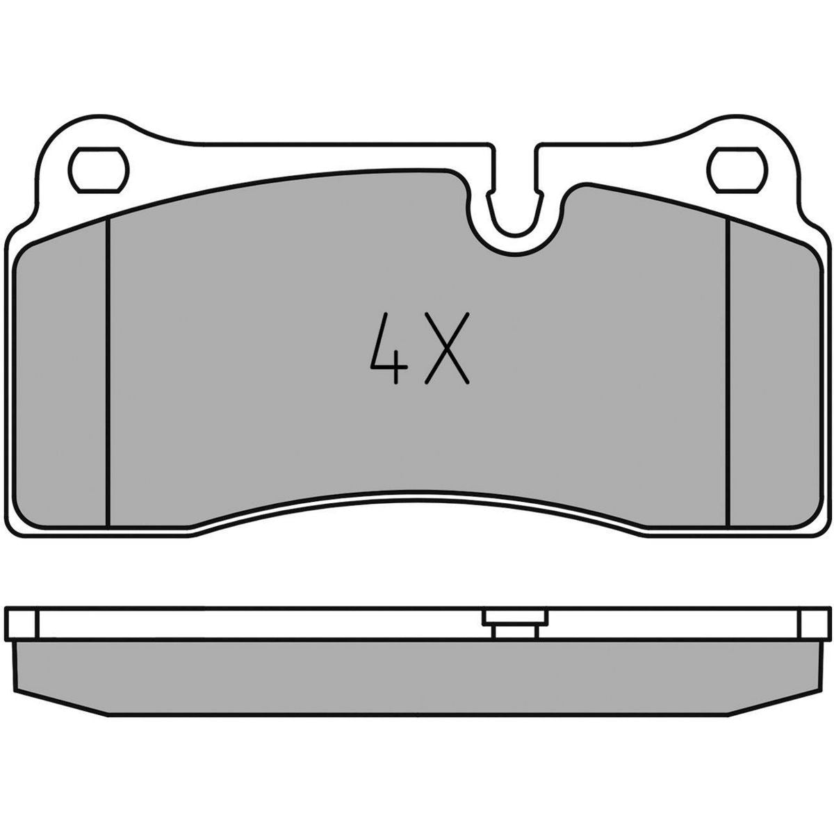 MEYLE Brake Pad Set 025 242 6118/PD