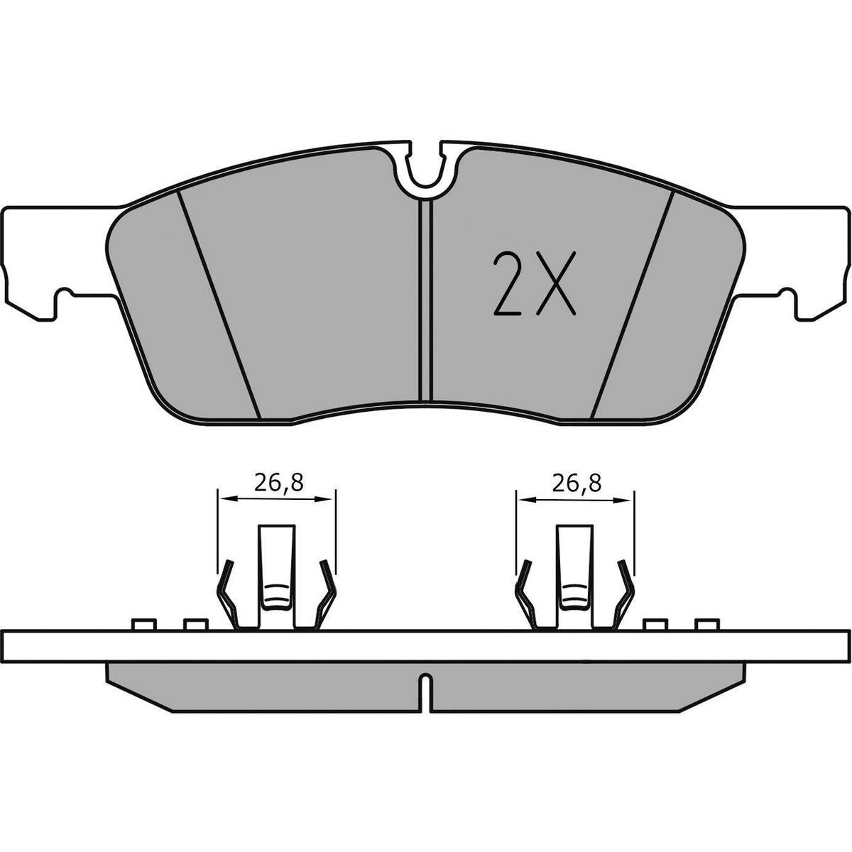MEYLE Brake Pad Set 025 251 9219/PD