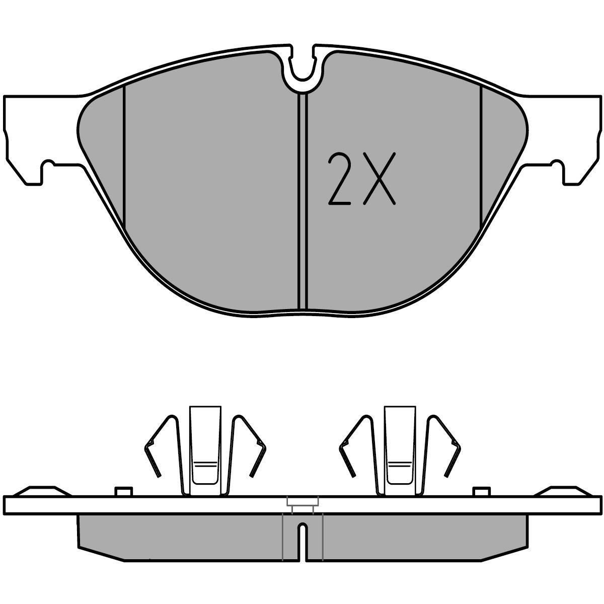 MEYLE Brake Pad Set 025 241 7219/PD