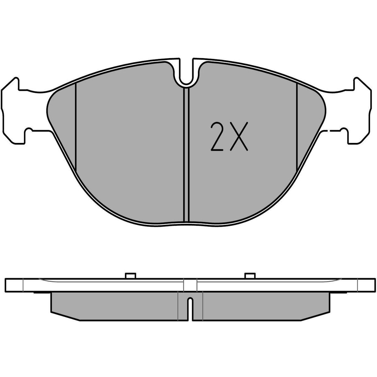MEYLE Brake Pad Set 025 241 7219/PD