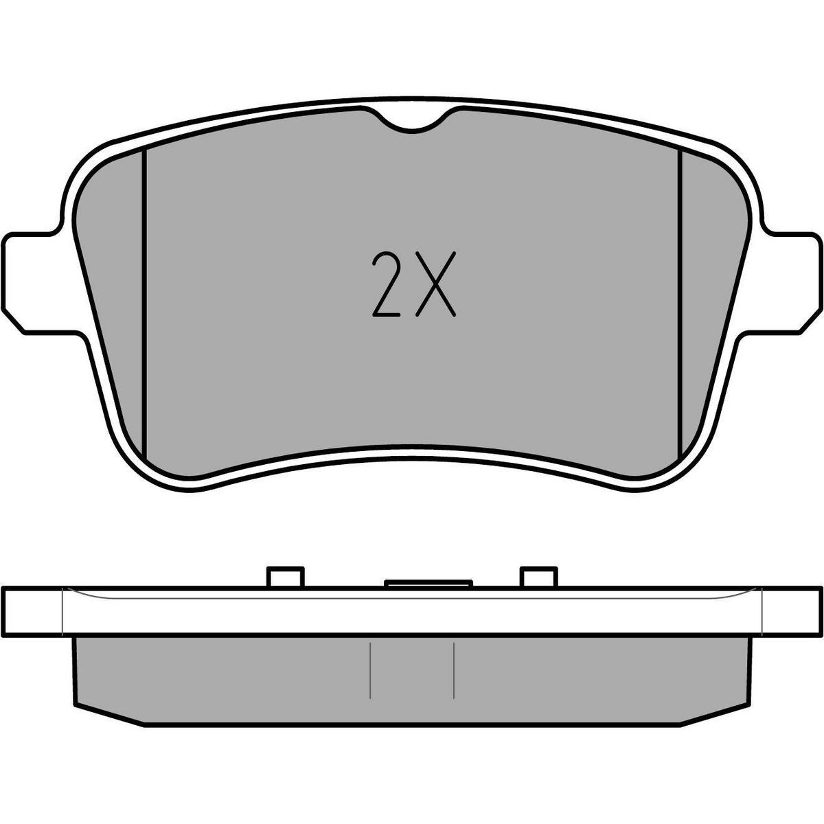 MEYLE Brake Pad Set 025 252 1518/PD