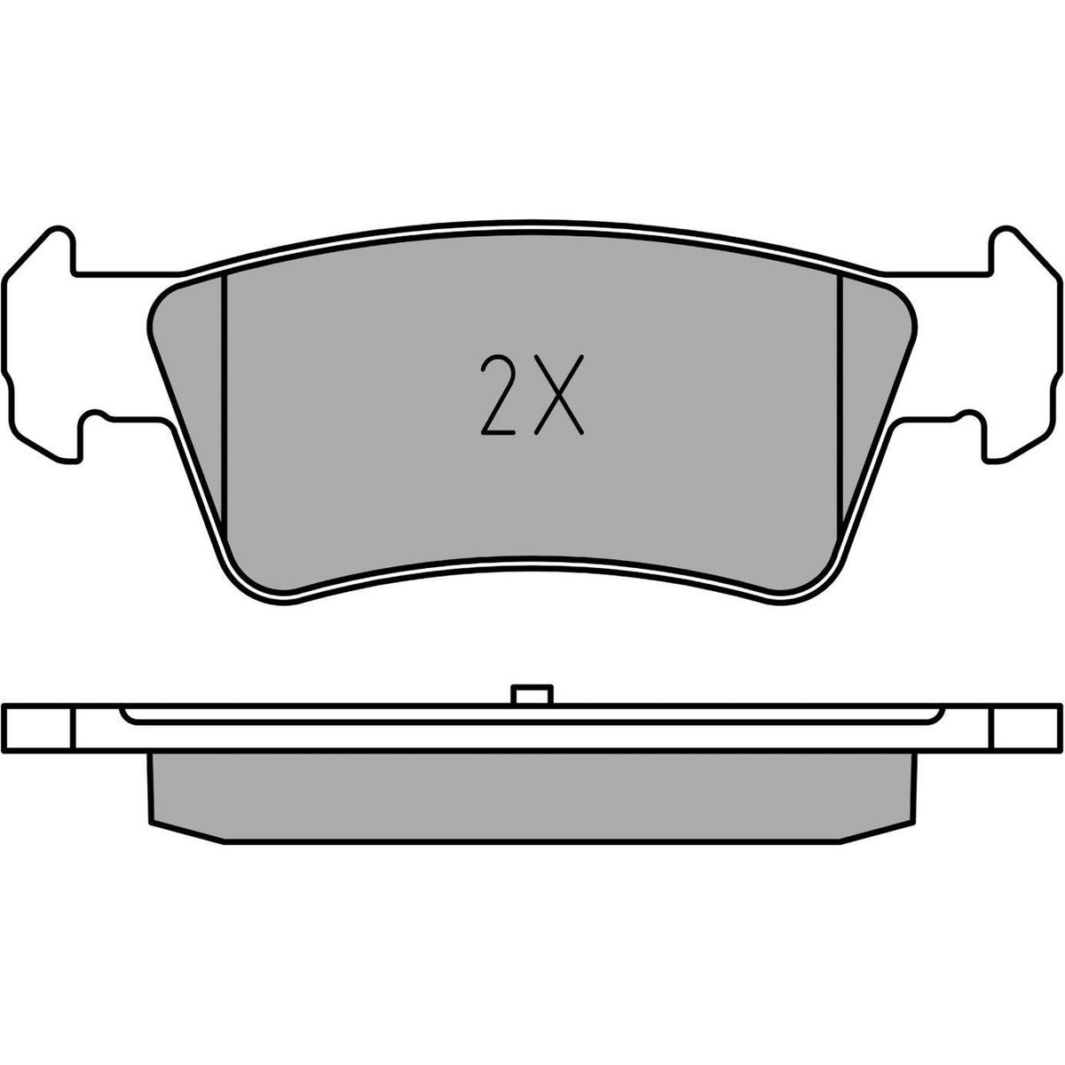 MEYLE Brake Pad Set 025 243 6719/PD