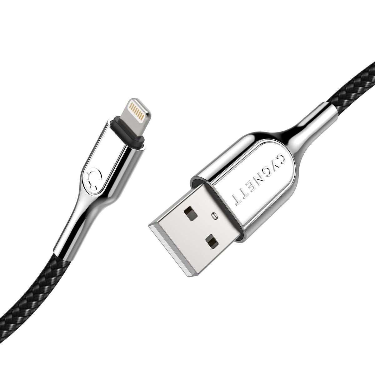 Cygnett Armored Lightning To USB-A Cable 1M Black