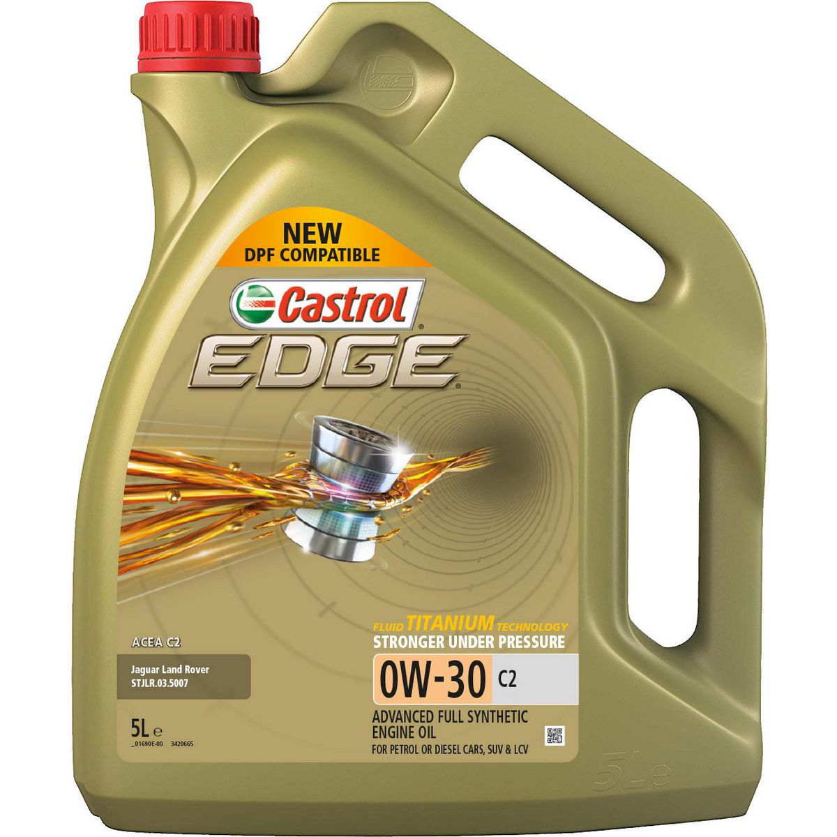 Castrol EDGE 0W-30 C2 Engine Oil 5L 3420665