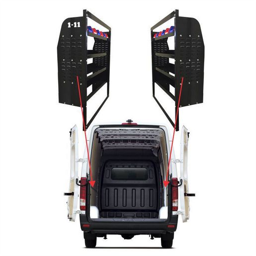 One-Eleven One-Eleven Van Racking System Heavy Duty 1080Mm Wide VR108