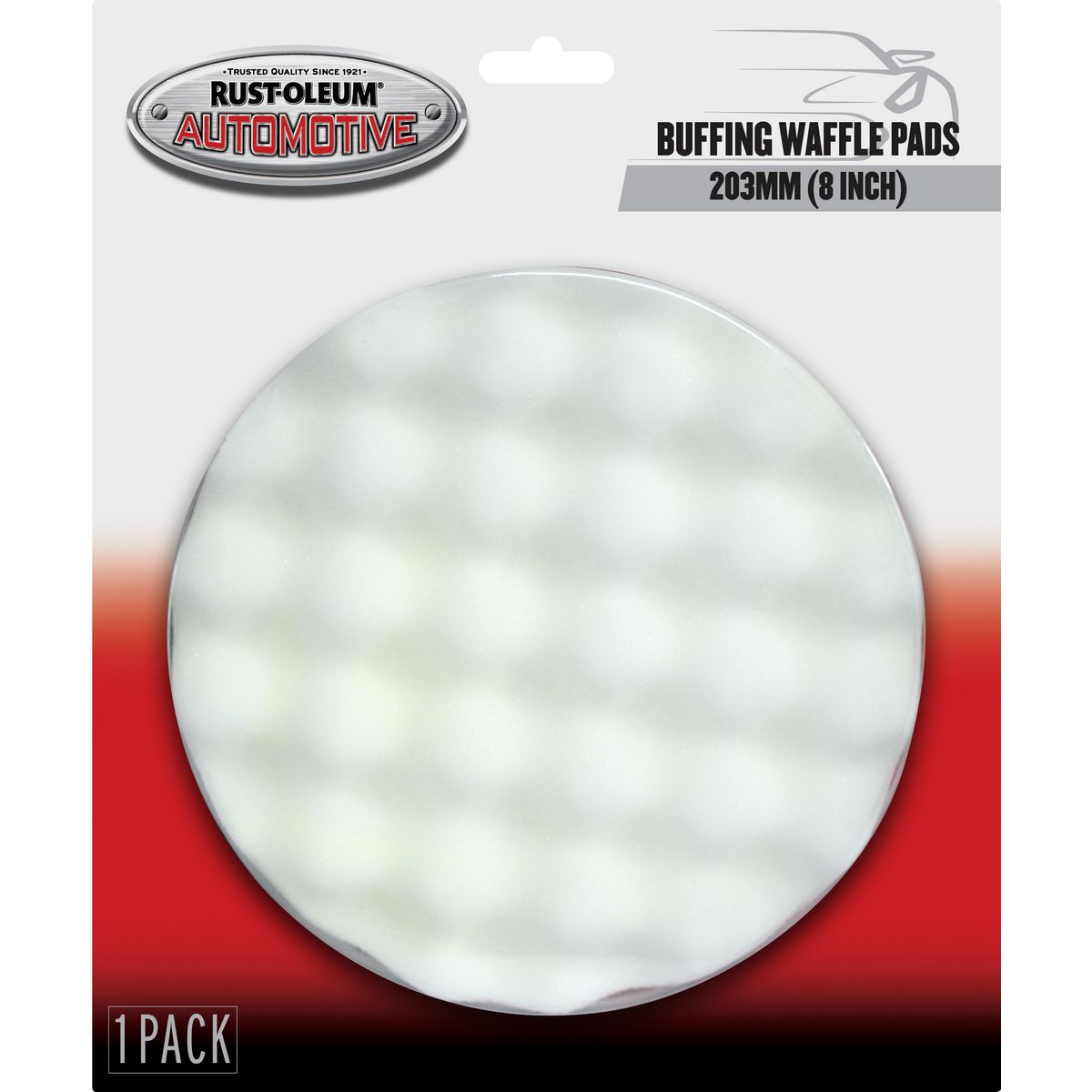Rust-Oleum Polishing Waffle Pad Black 8" 367676