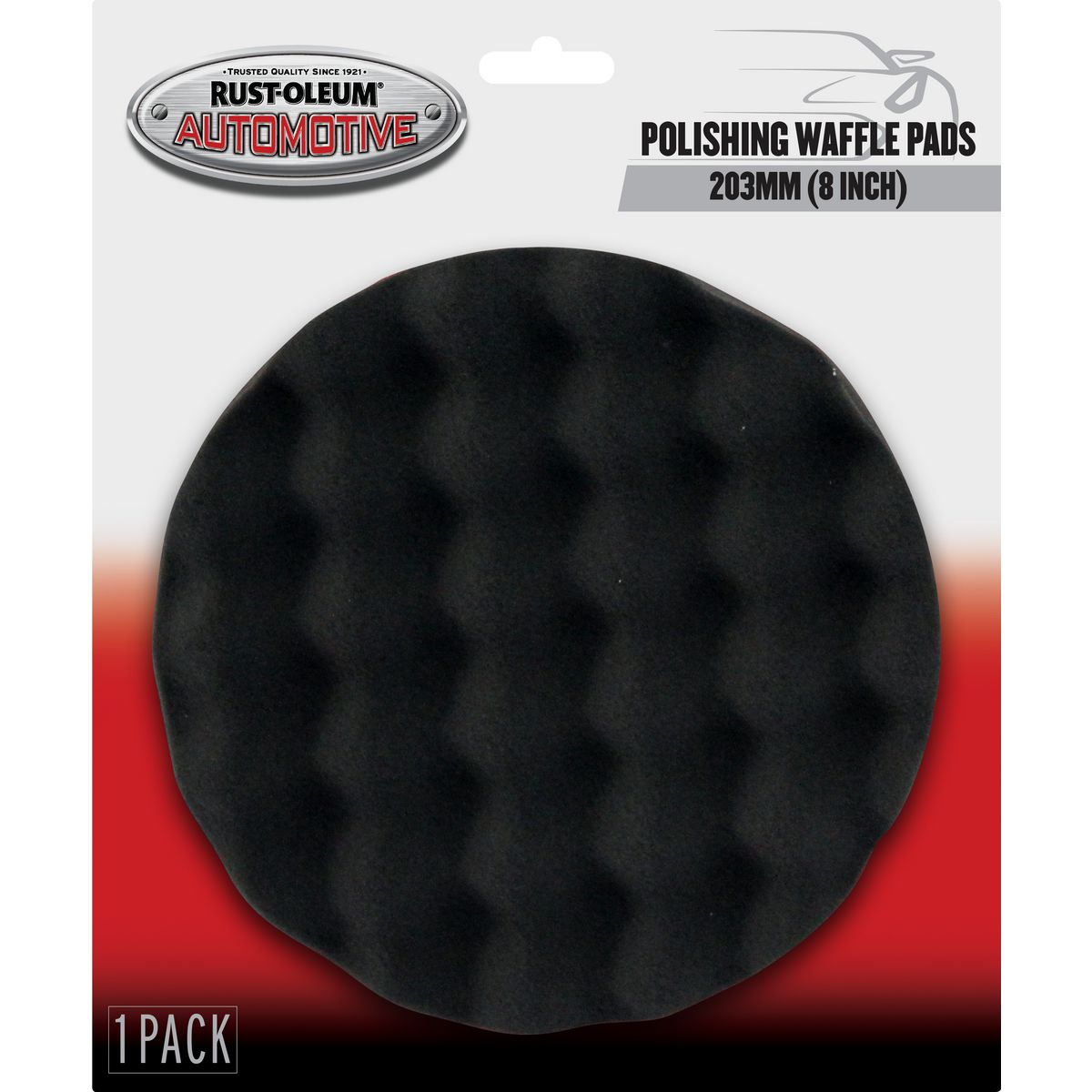 Rust-Oleum Buffing Waffle Pad White 8" 367674