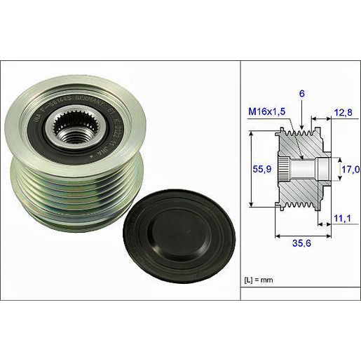 INA Free Wheel Clutch 535 0041 10