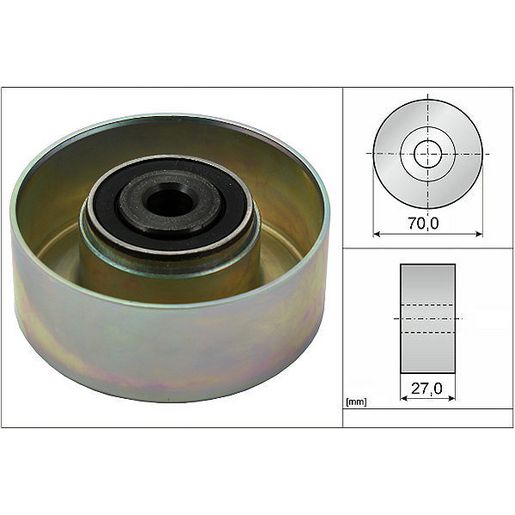 INA Alt Belt Roller 532 0214 10