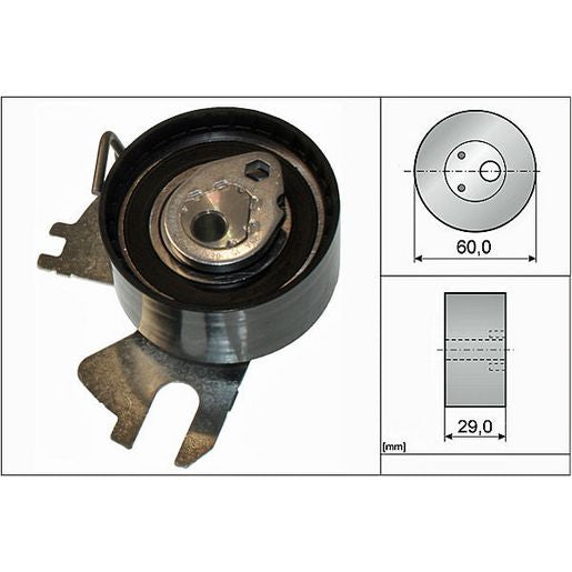 INA Tensioner Pulley Timing Belt 531 0839 10
