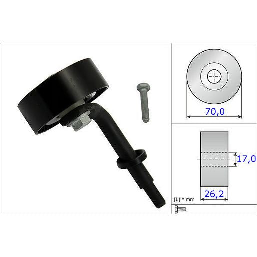 INA Tensioner Pulley Drive Belt 531 0783 10