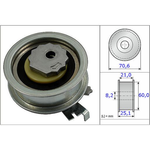 INA Tensioner Pulley 531 0882 10