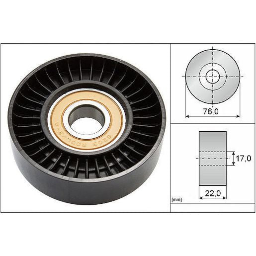 INA Engine Belt Idler Roller 531 0677 30