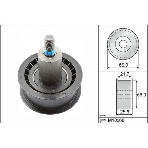INA Deflection Pulley 532 0167 10