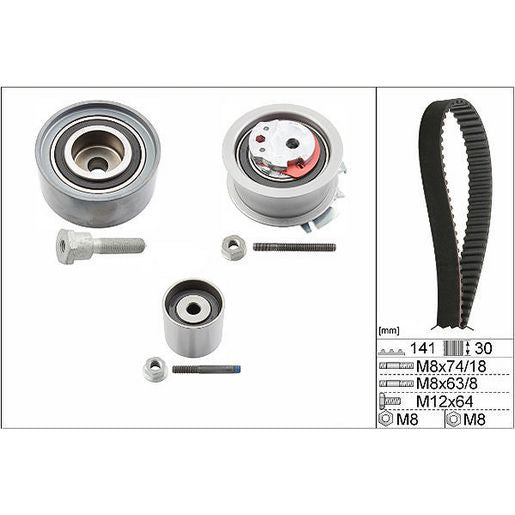 INA Timing Belt Kit 530 0463 10