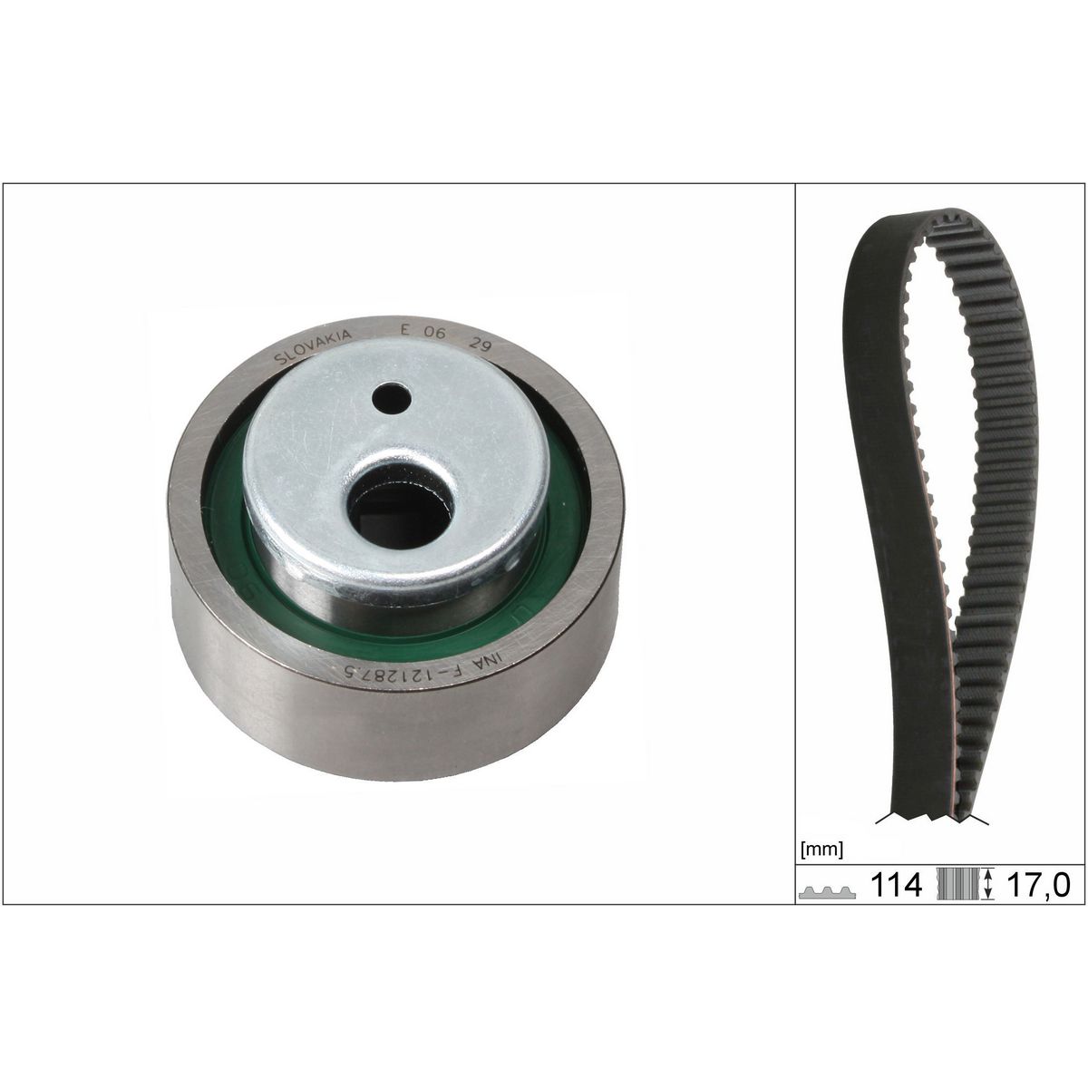 INA Timing Belt Kit 530 0258 10