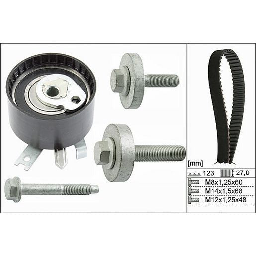 INA Timing Belt Kit 530 0197 10