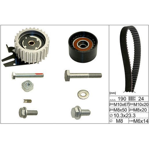 INA Timing Belt Kit 530 0624 10