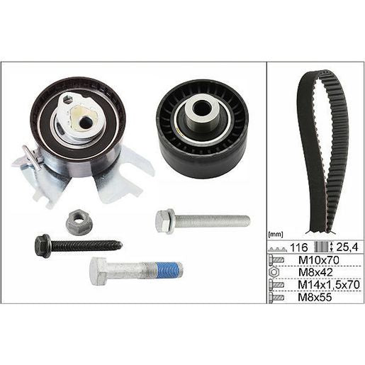 INA Timing Belt Kit 530 0558 10