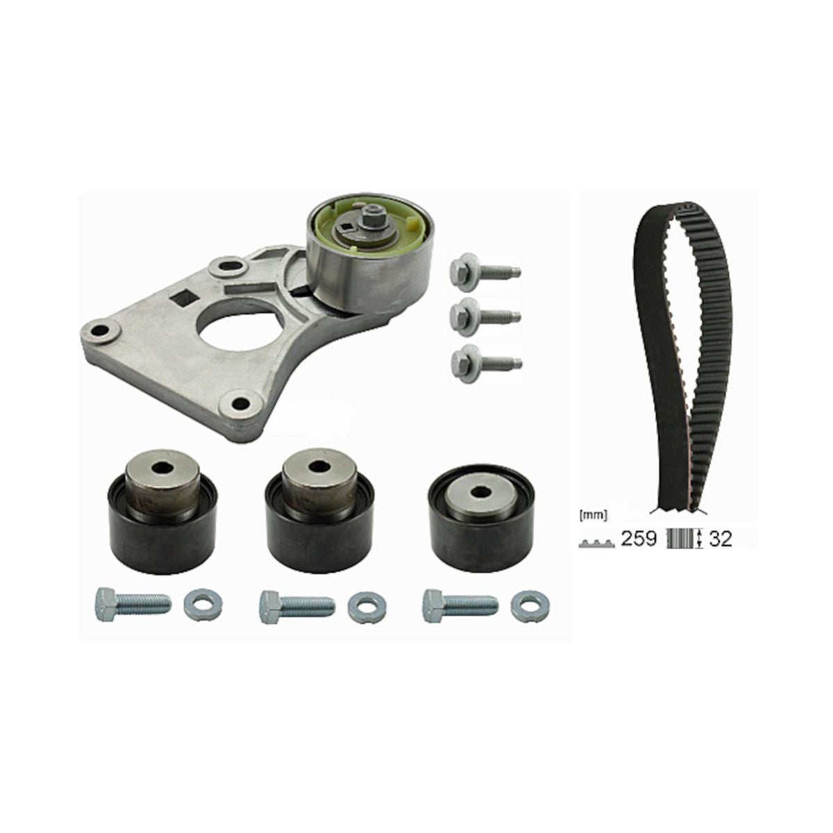 INA Timing Belt Kit 530 0259 10