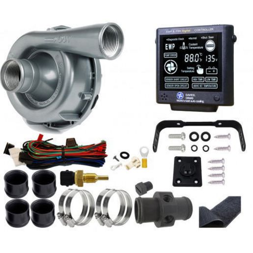 Davies, Craig Alloy Electric Water Pump & LCD CONTROLLER EWP150 (24V)