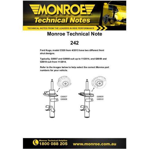 Monroe Strut - Original G8810