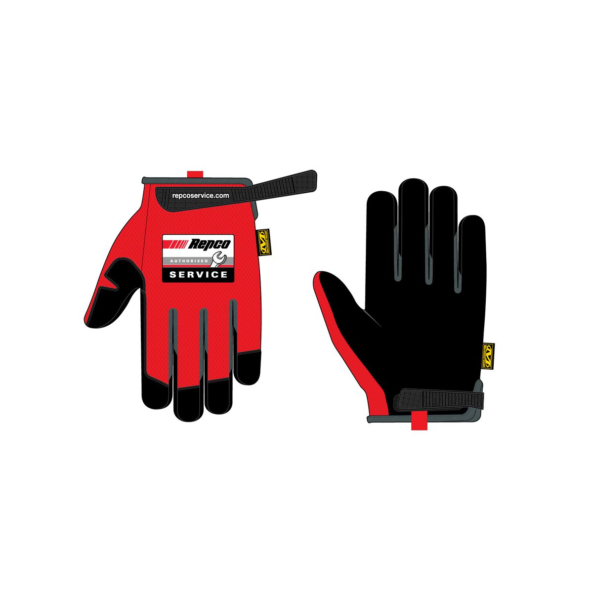 Mechanix Wear Authorised Service Branded Original Gloves Xtra Large RPS-MG-02-011