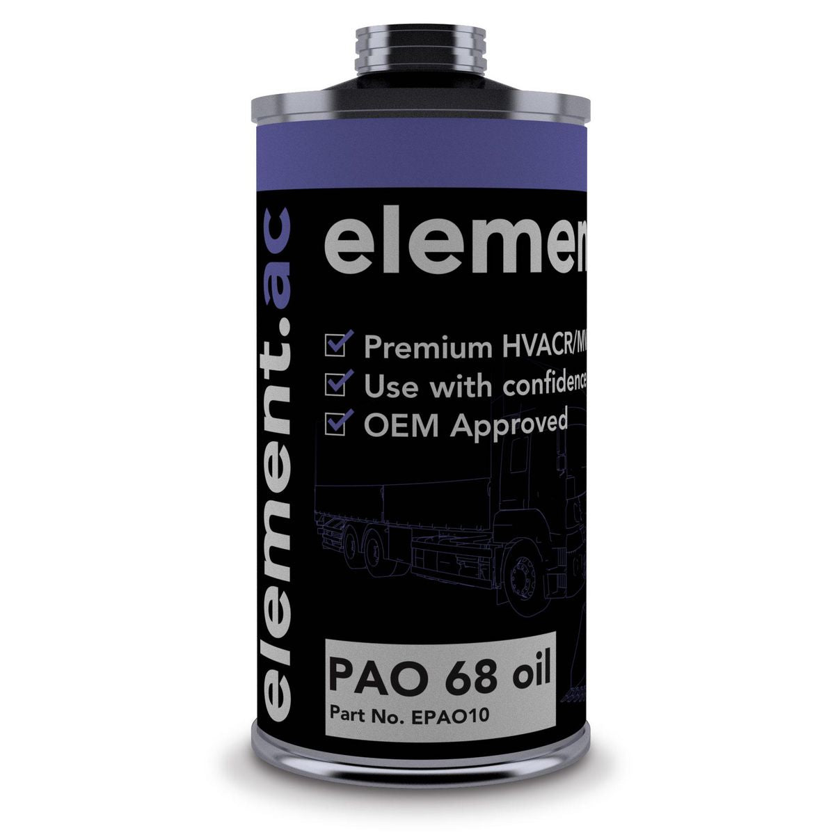 element.ac PAO 68 oil (Polyalphaolefin) 1L EPAO10