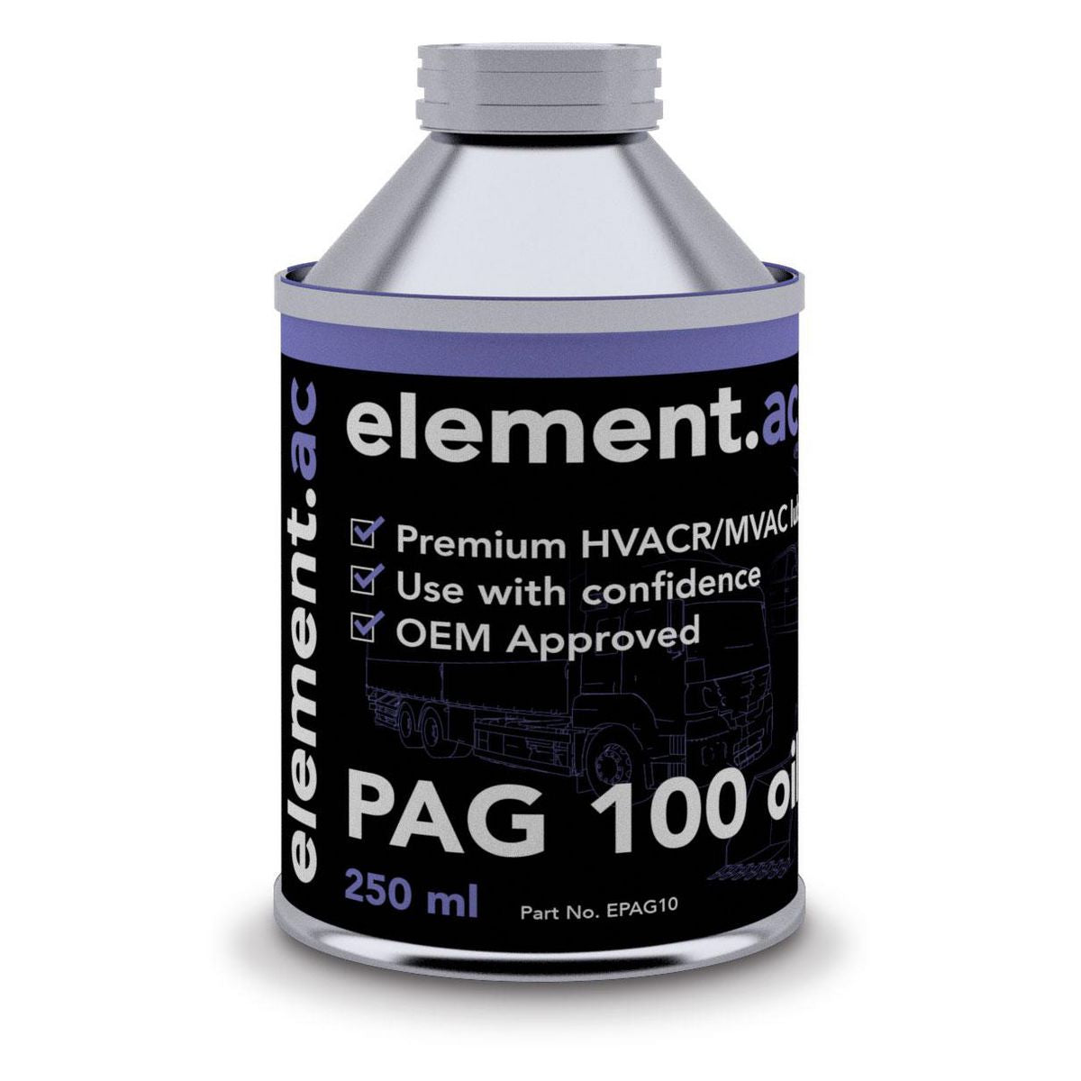 element.ac PAG 100 Oil (Polyalkylene Glycol) 250ml EPAG10