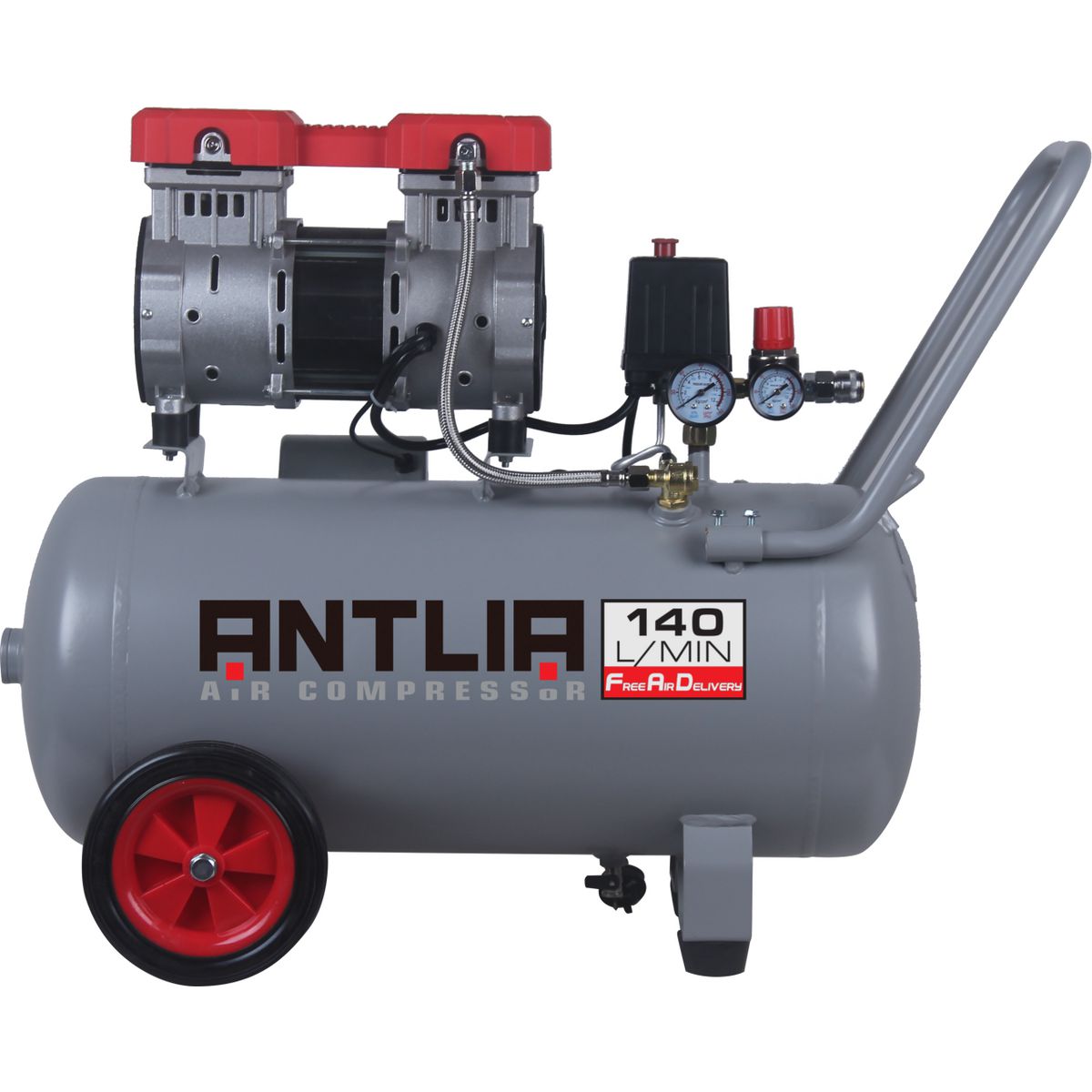 Antlia 130L 2HP Super Quiet Air Compressor AN2040-OF