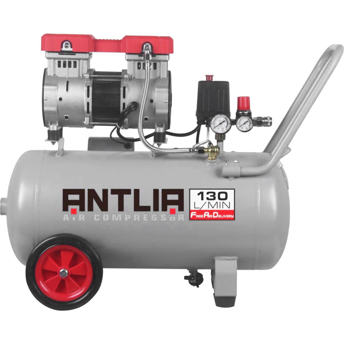 Antlia 130L 2HP Super Quiet Air Compressor AN2040-OF