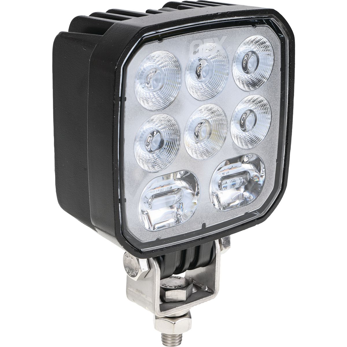 OEX Integrated Flood Work Light / Amber Warning Light 12/24V ACX5587