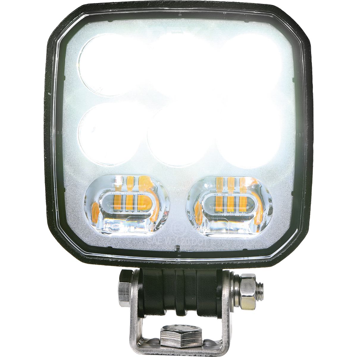 OEX Integrated Flood Work Light / Amber Warning Light 12/24V ACX5587