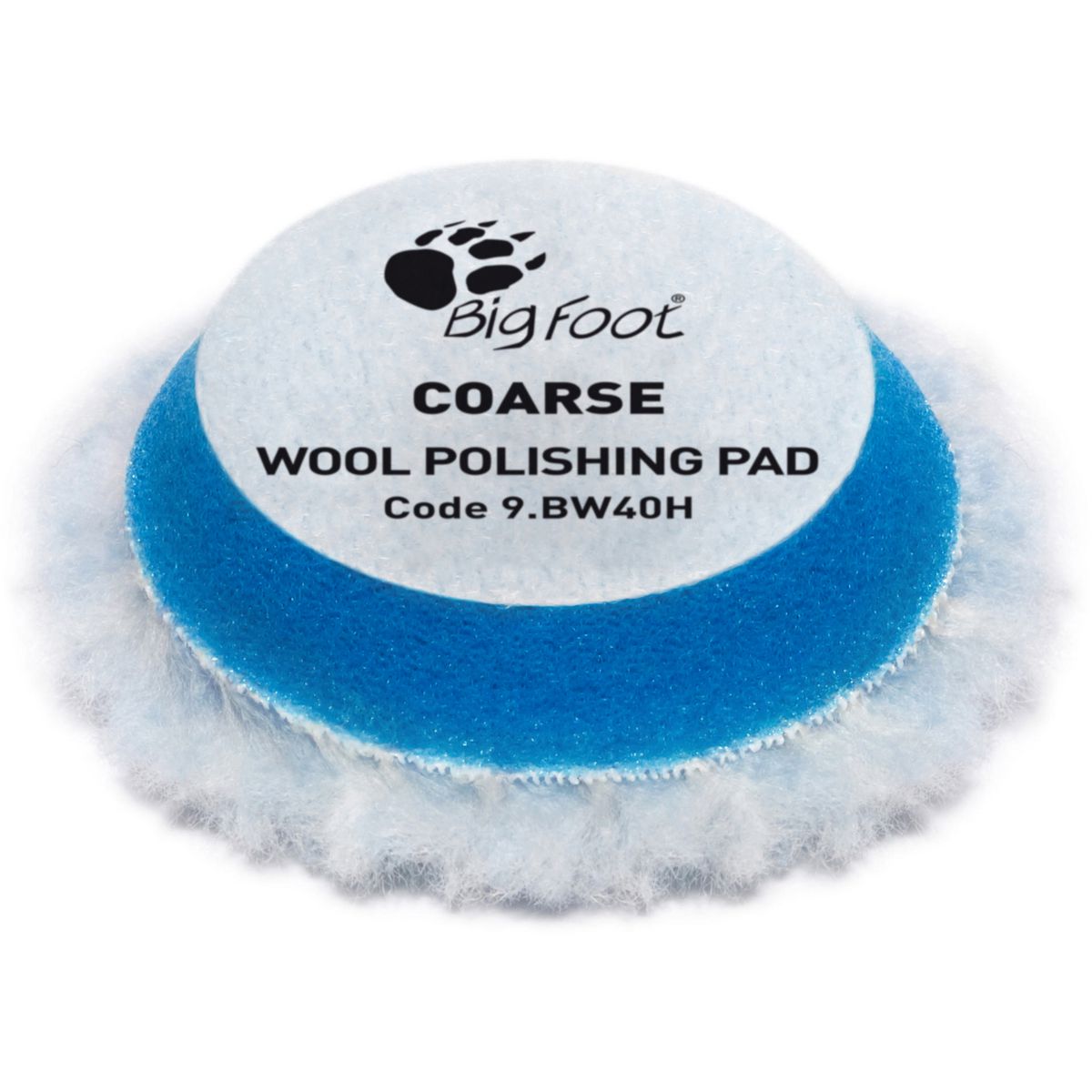 Rupes Bigfoot Nano Wool Coarse Polishing Pad Blue 30/45Mm 4 Pack 9.BW40H