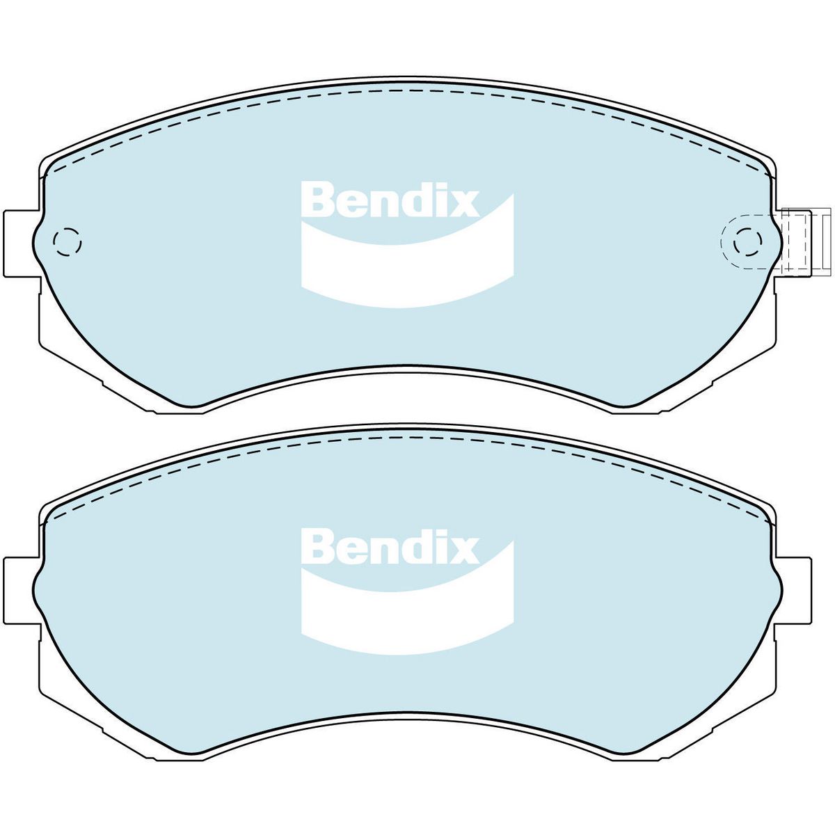 Bendix Ultimate 4WD Brake Pad Set Rear DB1148 ULT4WD
