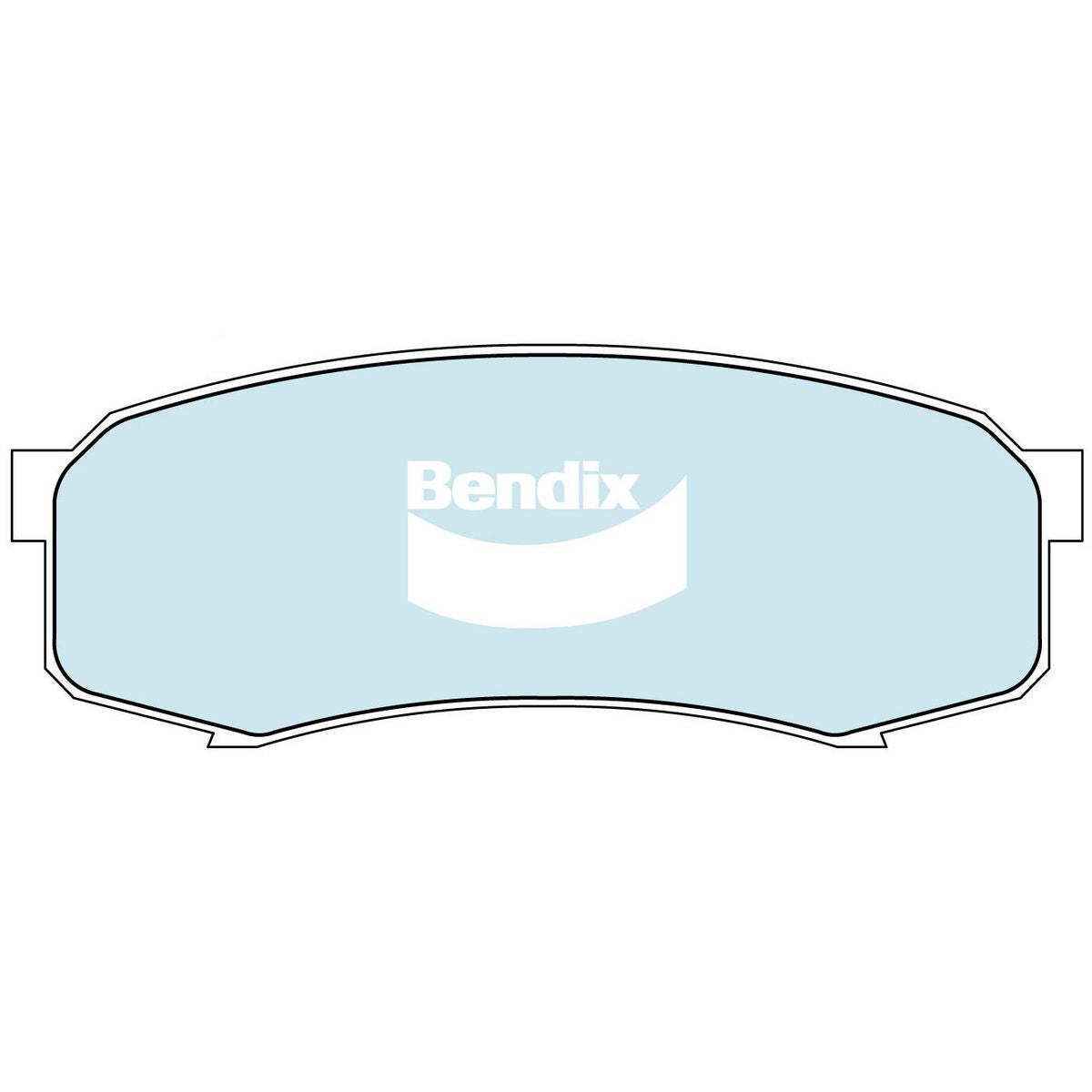 Bendix Ultimate 4WD Brake Pad Set Rear DB1200 ULT4WD