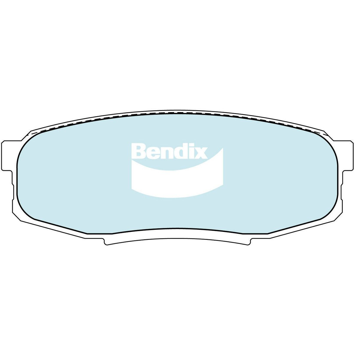 Bendix Ultimate 4WD Brake Pad Set Rear DB1857 ULT4WD
