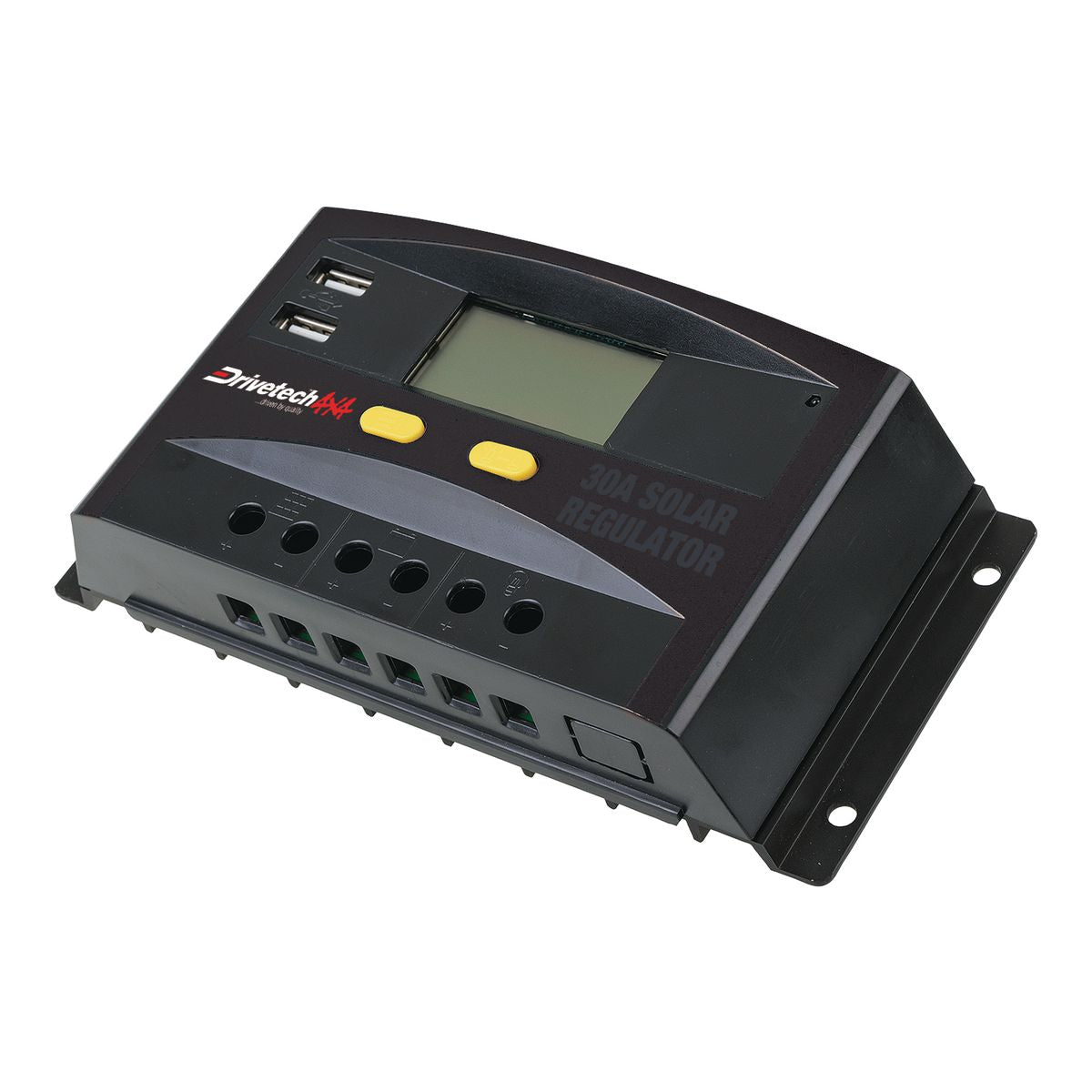 Drivetech 4x4 30A Solar Regulator And Monitor DTSR30