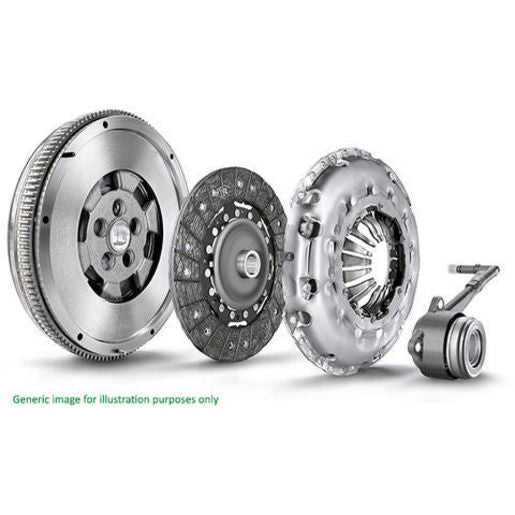 LuK RepSet Dual Mass Flywheel Clutch Kit Inc. Flywheel, CSC, & Screw Set 600 0321 00