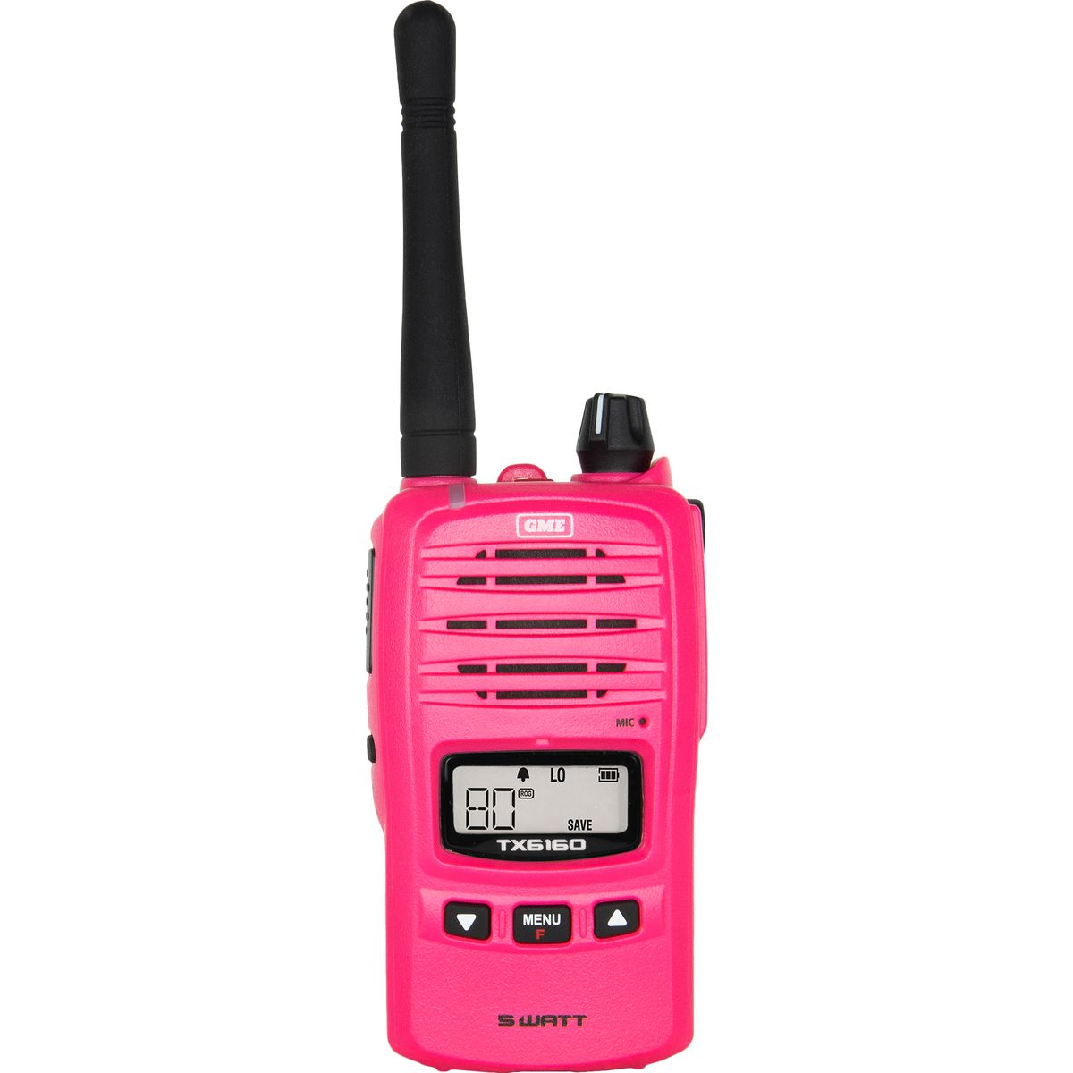 GME 5/1W IP67 UHF CB Handheld Radio McGrath Foundation Pink